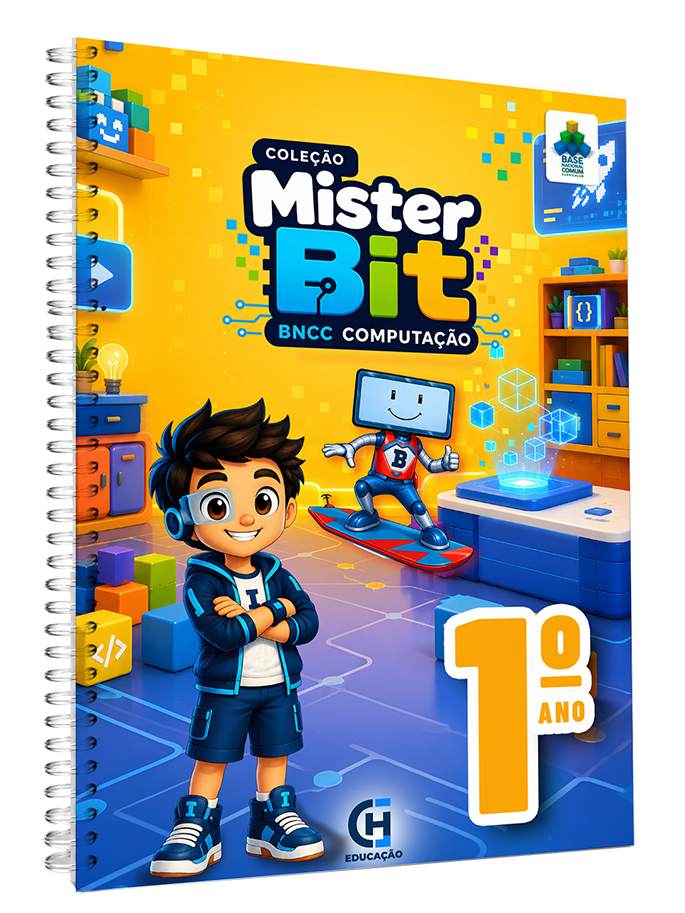 Mockup Mister Bit 1º Ano — Computação BNCC